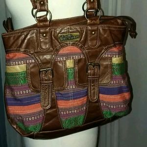COPY - Authentic Wall Flower Shoulder Bag Purse Boho Colo